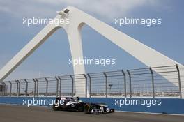 Bruno Senna (BRA) Williams FW34. 22.06.2012. Formula 1 World Championship, Rd 8, European Grand Prix, Valencia, Spain, Practice Day