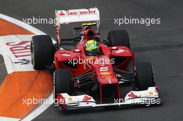 Felipe Massa (BRA) Ferrari F2012. 22.06.2012. Formula 1 World Championship, Rd 8, European Grand Prix, Valencia, Spain, Practice Day