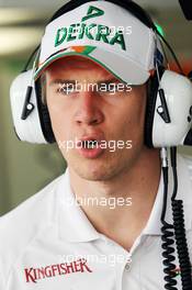 Nico Hulkenberg (GER) Sahara Force India F1. 22.06.2012. Formula 1 World Championship, Rd 8, European Grand Prix, Valencia, Spain, Practice Day