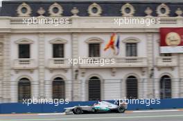Michael Schumacher (GER) Mercedes AMG F1 W03. 22.06.2012. Formula 1 World Championship, Rd 8, European Grand Prix, Valencia, Spain, Practice Day