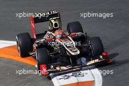 Romain Grosjean (FRA) Lotus F1 E20. 22.06.2012. Formula 1 World Championship, Rd 8, European Grand Prix, Valencia, Spain, Practice Day