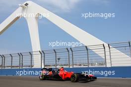 Charles Pic (FRA) Marussia F1 Team MR01. 22.06.2012. Formula 1 World Championship, Rd 8, European Grand Prix, Valencia, Spain, Practice Day