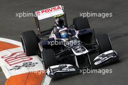 Valtteri Bottas (FIN) Williams FW34 Third Driver. 22.06.2012. Formula 1 World Championship, Rd 8, European Grand Prix, Valencia, Spain, Practice Day