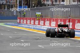Kimi Raikkonen (FIN) Lotus F1 E20. 22.06.2012. Formula 1 World Championship, Rd 8, European Grand Prix, Valencia, Spain, Practice Day