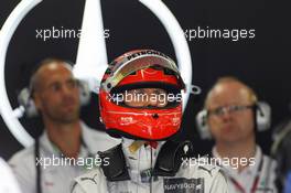 Michael Schumacher (GER) Mercedes AMG F1. 22.06.2012. Formula 1 World Championship, Rd 8, European Grand Prix, Valencia, Spain, Practice Day