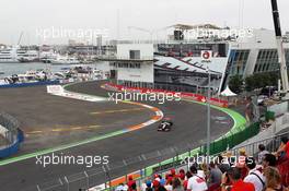 Lewis Hamilton (GBR) McLaren MP4/27. 22.06.2012. Formula 1 World Championship, Rd 8, European Grand Prix, Valencia, Spain, Practice Day