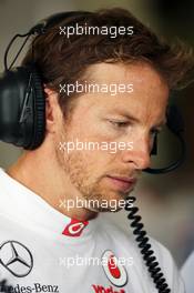 Jenson Button (GBR) McLaren. 22.06.2012. Formula 1 World Championship, Rd 8, European Grand Prix, Valencia, Spain, Practice Day