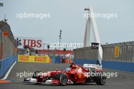 Fernando Alonso (ESP) Ferrari F2012. 22.06.2012. Formula 1 World Championship, Rd 8, European Grand Prix, Valencia, Spain, Practice Day