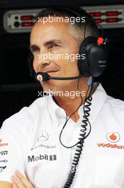 Martin Whitmarsh (GBR) McLaren Chief Executive Officer. 22.06.2012. Formula 1 World Championship, Rd 8, European Grand Prix, Valencia, Spain, Practice Day