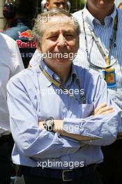 Jean Todt (FRA) FIA President on the grid. 24.06.2012. Formula 1 World Championship, Rd 8, European Grand Prix, Valencia, Spain, Race Day