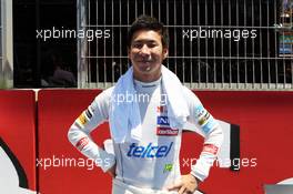 Kamui Kobayashi (JPN) Sauber on the grid. 24.06.2012. Formula 1 World Championship, Rd 8, European Grand Prix, Valencia, Spain, Race Day