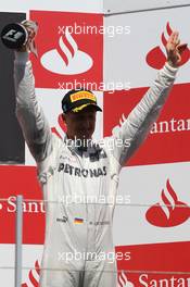 3rd place Michael Schumacher (GER), Mercedes AMG Petronas  24.06.2012. Formula 1 World Championship, Rd 8, European Grand Prix, Valencia, Spain, Race Day