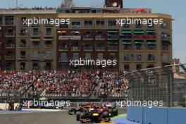 Sebastian Vettel (GER), Red Bull Racing  24.06.2012. Formula 1 World Championship, Rd 8, European Grand Prix, Valencia, Spain, Race Day