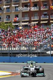 Nico Rosberg (GER) Mercedes AMG F1 W03. 24.06.2012. Formula 1 World Championship, Rd 8, European Grand Prix, Valencia, Spain, Race Day