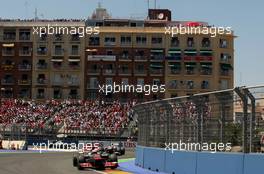 Jenson Button (GBR), McLaren Mercedes  24.06.2012. Formula 1 World Championship, Rd 8, European Grand Prix, Valencia, Spain, Race Day