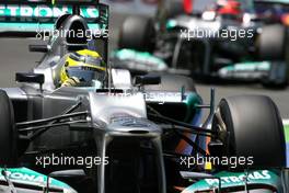 Nico Rosberg (GER), Mercedes GP  24.06.2012. Formula 1 World Championship, Rd 8, European Grand Prix, Valencia, Spain, Race Day
