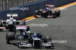 Bruno Senna (BRE), Williams F1 Team  24.06.2012. Formula 1 World Championship, Rd 8, European Grand Prix, Valencia, Spain, Race Day