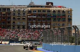 Sergio Perez (MEX), Sauber F1 Team  24.06.2012. Formula 1 World Championship, Rd 8, European Grand Prix, Valencia, Spain, Race Day