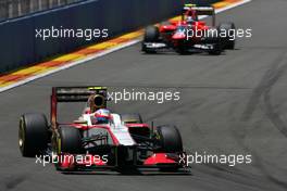 Narain Karthikeyan (IND), HRT Formula One Team  24.06.2012. Formula 1 World Championship, Rd 8, European Grand Prix, Valencia, Spain, Race Day