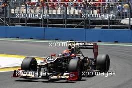 Romain Grosjean (FRA) Lotus F1 E20. 24.06.2012. Formula 1 World Championship, Rd 8, European Grand Prix, Valencia, Spain, Race Day