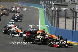 Kimi Raikkonen (FIN), Lotus F1 Team  24.06.2012. Formula 1 World Championship, Rd 8, European Grand Prix, Valencia, Spain, Race Day
