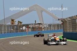 Paul di Resta (GBR) Sahara Force India VJM05. 23.06.2012. Formula 1 World Championship, Rd 8, European Grand Prix, Valencia, Spain, Qualifying Day