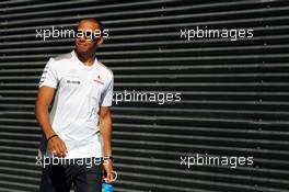 Lewis Hamilton (GBR) McLaren. 23.06.2012. Formula 1 World Championship, Rd 8, European Grand Prix, Valencia, Spain, Qualifying Day