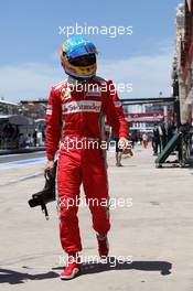 Fernando Alonso (ESP), Scuderia Ferrari  23.06.2012. Formula 1 World Championship, Rd 8, European Grand Prix, Valencia, Spain, Qualifying Day