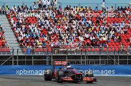 Jenson Button (GBR) McLaren MP4/27. 23.06.2012. Formula 1 World Championship, Rd 8, European Grand Prix, Valencia, Spain, Qualifying Day