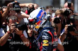 Sebastian Vettel (GER), Red Bull Racing  23.06.2012. Formula 1 World Championship, Rd 8, European Grand Prix, Valencia, Spain, Qualifying Day