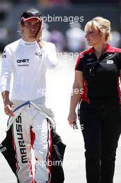 Charles Pic (FRA), Marussia F1 Team  23.06.2012. Formula 1 World Championship, Rd 8, European Grand Prix, Valencia, Spain, Qualifying Day