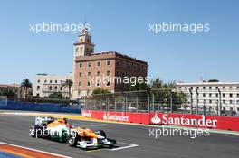 Nico Hulkenberg (GER) Sahara Force India F1 VJM05. 23.06.2012. Formula 1 World Championship, Rd 8, European Grand Prix, Valencia, Spain, Qualifying Day