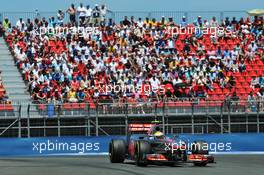 Lewis Hamilton (GBR) McLaren MP4/27. 23.06.2012. Formula 1 World Championship, Rd 8, European Grand Prix, Valencia, Spain, Qualifying Day