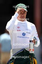 Heikki Kovalainen (FIN), Caterham F1 Team  23.06.2012. Formula 1 World Championship, Rd 8, European Grand Prix, Valencia, Spain, Qualifying Day