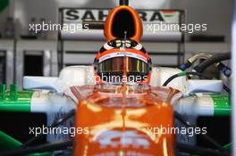 Nico Hulkenberg (GER) Sahara Force India F1 VJM05. 23.06.2012. Formula 1 World Championship, Rd 8, European Grand Prix, Valencia, Spain, Qualifying Day