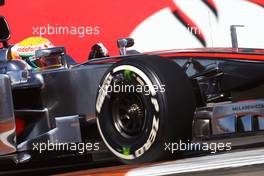 Lewis Hamilton (GBR) McLaren MP4/27. 23.06.2012. Formula 1 World Championship, Rd 8, European Grand Prix, Valencia, Spain, Qualifying Day