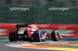 Sebastian Vettel (GER) Red Bull Racing RB8. 23.06.2012. Formula 1 World Championship, Rd 8, European Grand Prix, Valencia, Spain, Qualifying Day