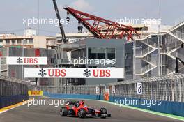 Timo Glock (GER) Marussia F1 Team MR01. 23.06.2012. Formula 1 World Championship, Rd 8, European Grand Prix, Valencia, Spain, Qualifying Day