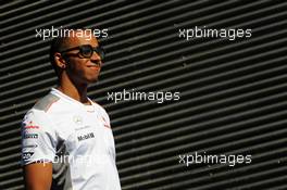 Lewis Hamilton (GBR) McLaren. 23.06.2012. Formula 1 World Championship, Rd 8, European Grand Prix, Valencia, Spain, Qualifying Day