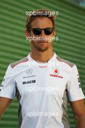 Jenson Button (GBR) McLaren. 24.06.2012. Formula 1 World Championship, Rd 8, European Grand Prix, Valencia, Spain, Race Day