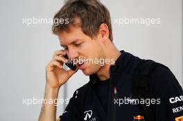 Sebastian Vettel (GER) Red Bull Racing. 24.06.2012. Formula 1 World Championship, Rd 8, European Grand Prix, Valencia, Spain, Race Day