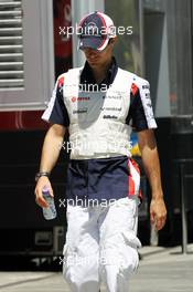 Bruno Senna (BRA) Williams. 24.06.2012. Formula 1 World Championship, Rd 8, European Grand Prix, Valencia, Spain, Race Day