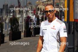 Lewis Hamilton (GBR) McLaren. 24.06.2012. Formula 1 World Championship, Rd 8, European Grand Prix, Valencia, Spain, Race Day