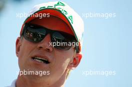 Nico Hulkenberg (GER) Sahara Force India F1. 24.06.2012. Formula 1 World Championship, Rd 8, European Grand Prix, Valencia, Spain, Race Day