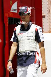 Bruno Senna (BRA) Williams. 24.06.2012. Formula 1 World Championship, Rd 8, European Grand Prix, Valencia, Spain, Race Day