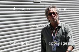 Eric Clapton (GBR) Rock Legend. 24.06.2012. Formula 1 World Championship, Rd 8, European Grand Prix, Valencia, Spain, Race Day