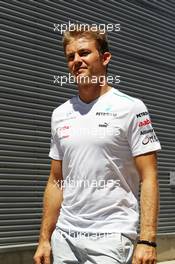 Nico Rosberg (GER) Mercedes AMG F1. 21.06.2012. Formula 1 World Championship, Rd 8, European Grand Prix, Valencia, Spain, Preparation Day