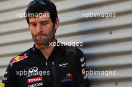 Mark Webber (AUS) Red Bull Racing. 21.06.2012. Formula 1 World Championship, Rd 8, European Grand Prix, Valencia, Spain, Preparation Day