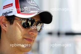 Bruno Senna (BRA) Williams. 21.06.2012. Formula 1 World Championship, Rd 8, European Grand Prix, Valencia, Spain, Preparation Day