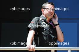 Eric Boullier (FRA) Lotus F1 Team Principal. 21.06.2012. Formula 1 World Championship, Rd 8, European Grand Prix, Valencia, Spain, Preparation Day